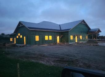 Building Updates: We have a Roof!